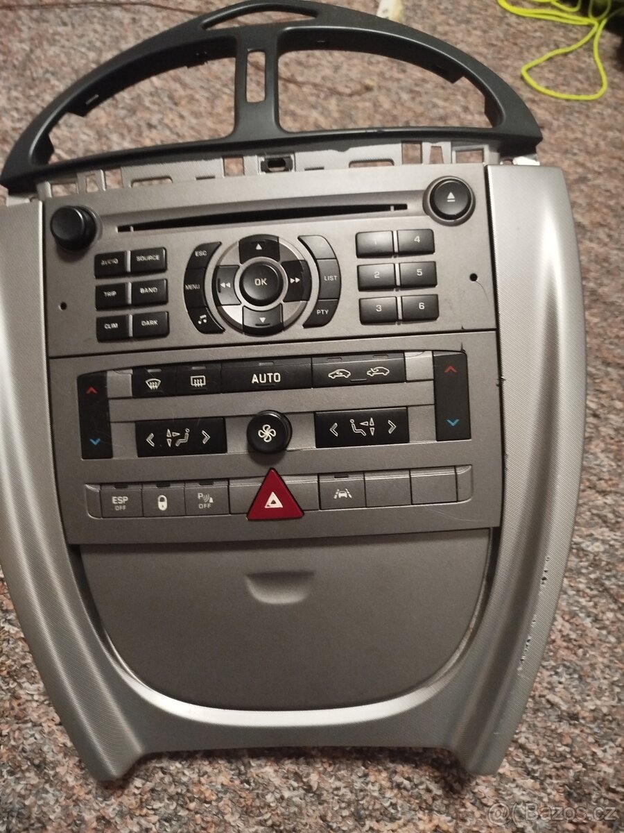 Auto rádio a ovládání klimatizace na Citroen C5 II - 2