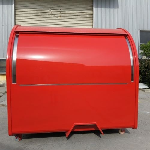 Food Truck 2,0m s vykrojením na kola - 2