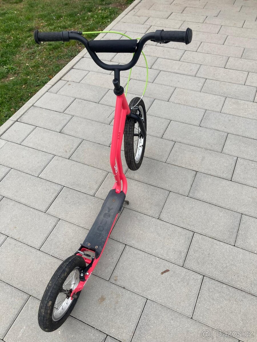 Dětská koloběžka Yedoo - růžová - 2