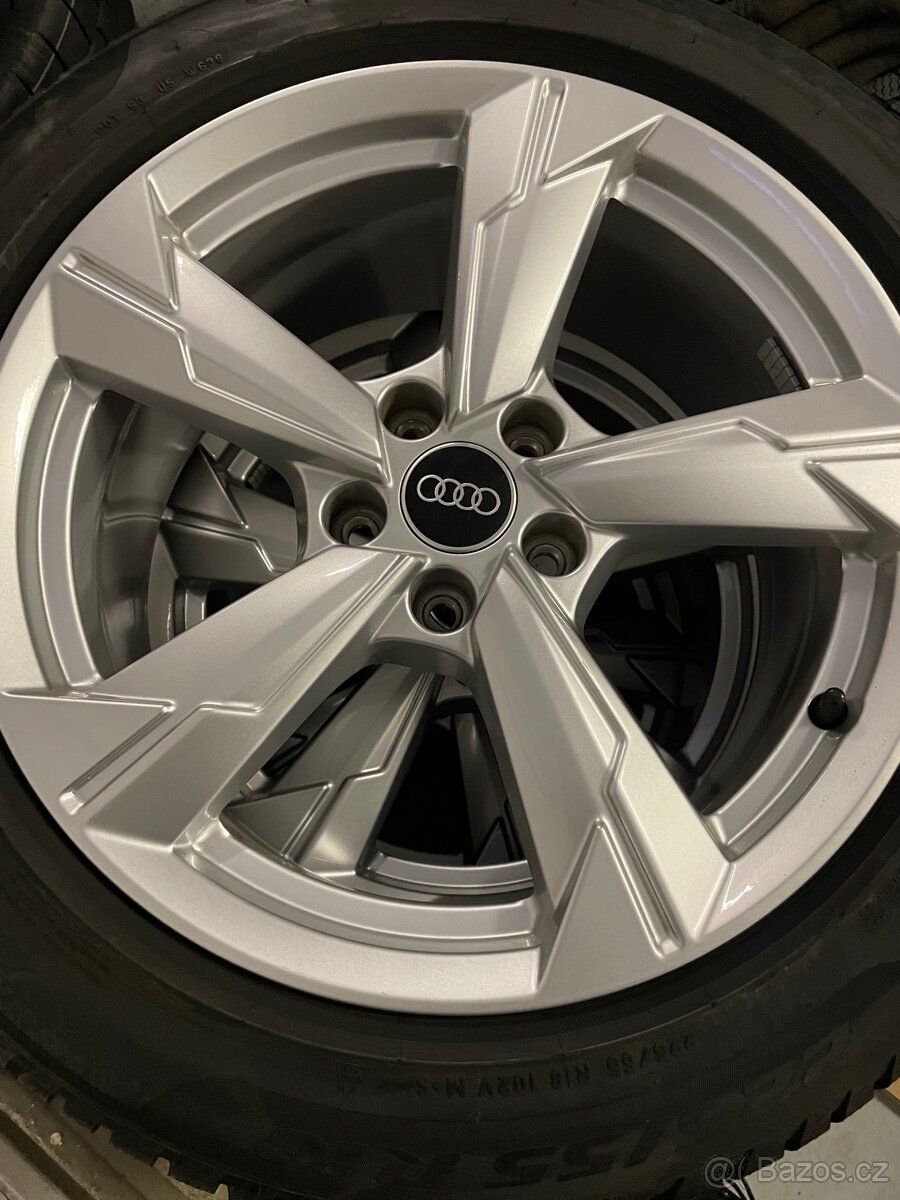 Original zimni Audi A6 S6 Allroad 225/55r18 95% - 2