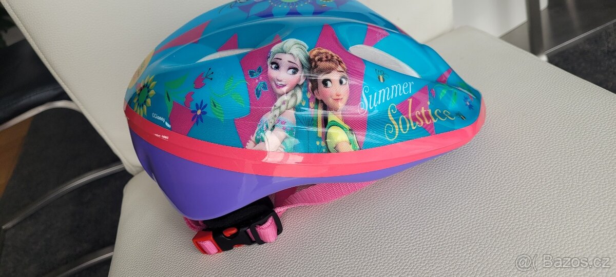 Dětská přilba/helma Frozen Elza a Anna vel. M 52-56cm - 2