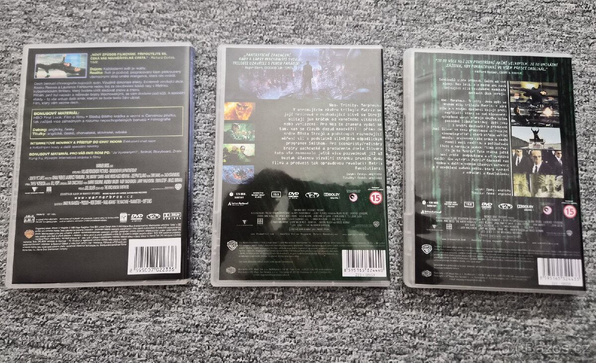 DVD Trilogie Matrix - 2