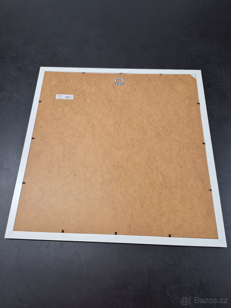 Bílý rám obrazu Ikea Nyttja 54x54 cm - 2