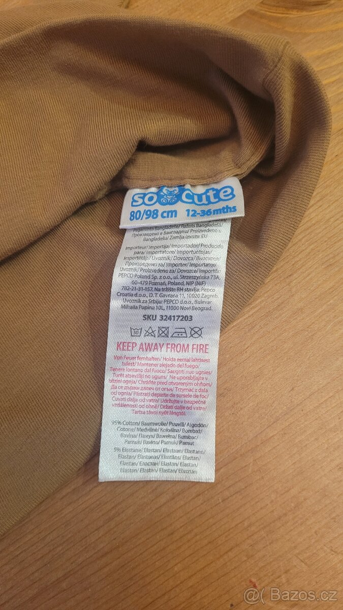 Jarní čepice s ouškama 80-98 - 2