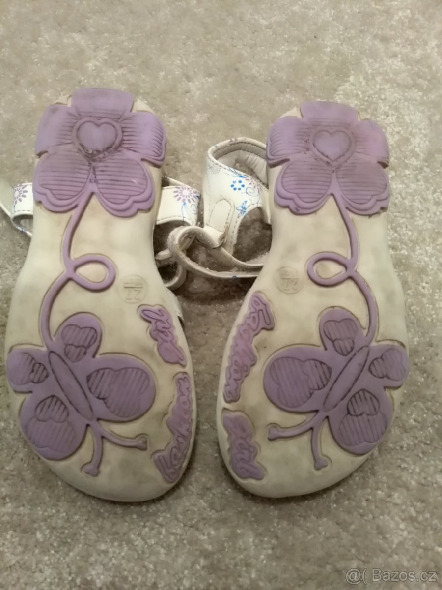 Dívčí sandále, vel. 26, 27 - 2