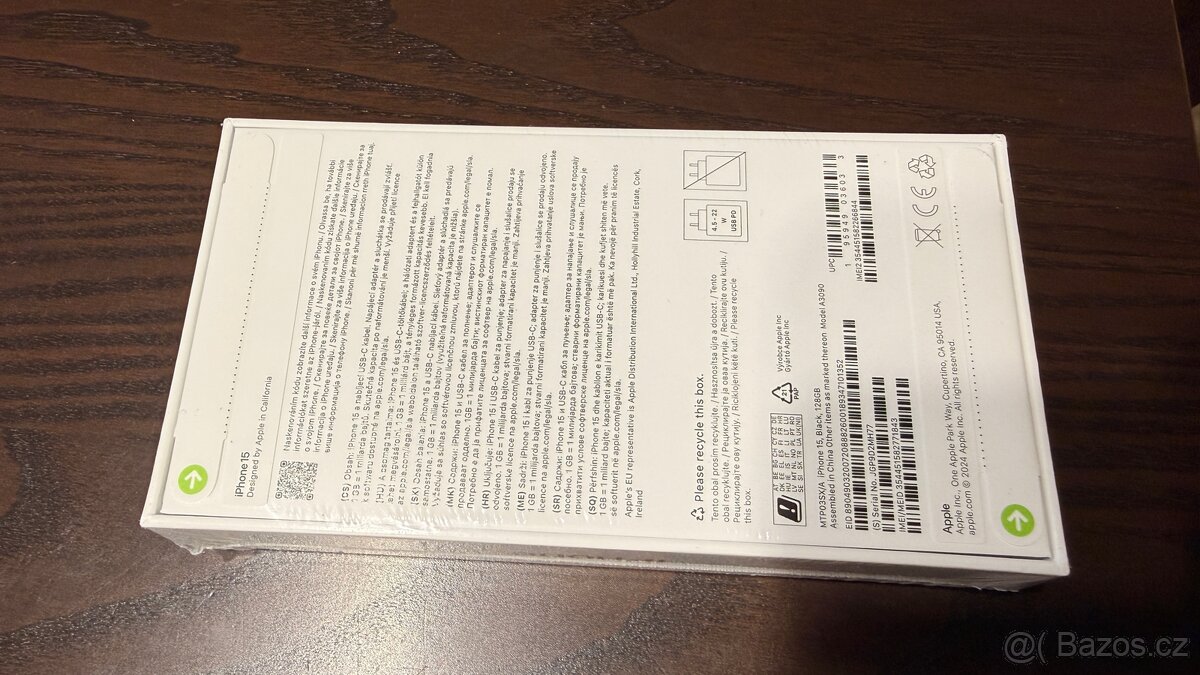 Apple iPhone 15 – 128 GB – černý (Black) | NOVÝ - 2