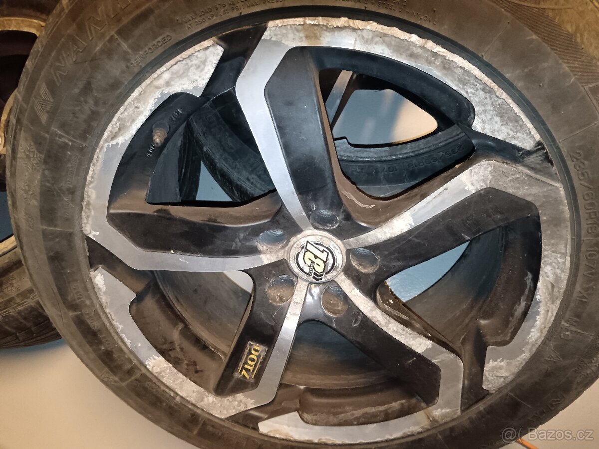 Zimní kola 18" DOTZ jezdeny na Volvo XC 90, 5x108 - 2