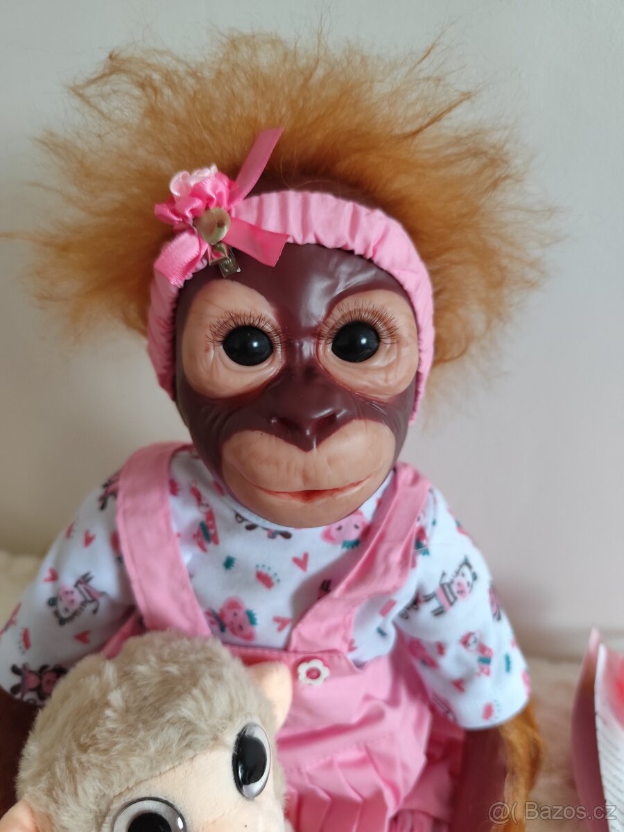 Opice opička panenka NOVÁ - 2