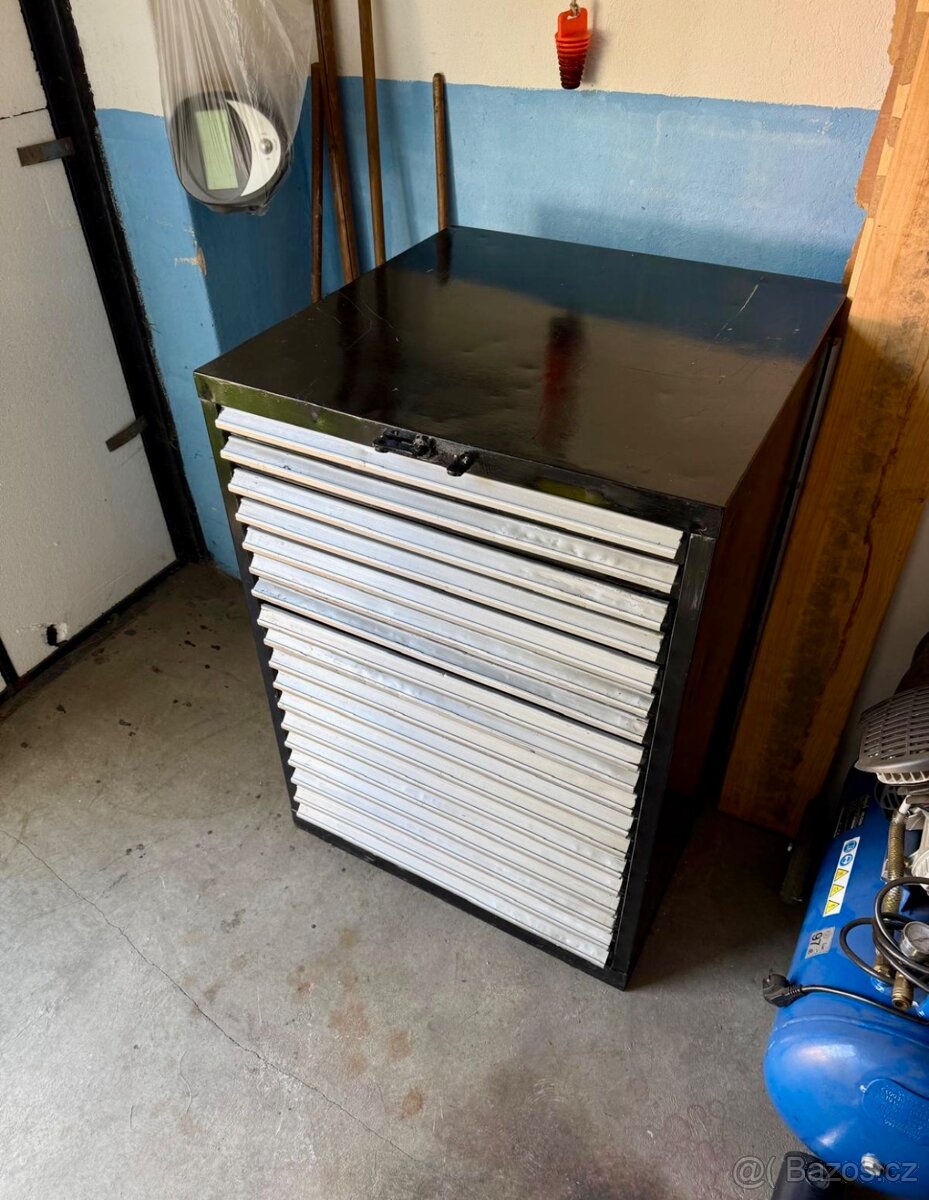 Celokovová dílenská skříňka - 2