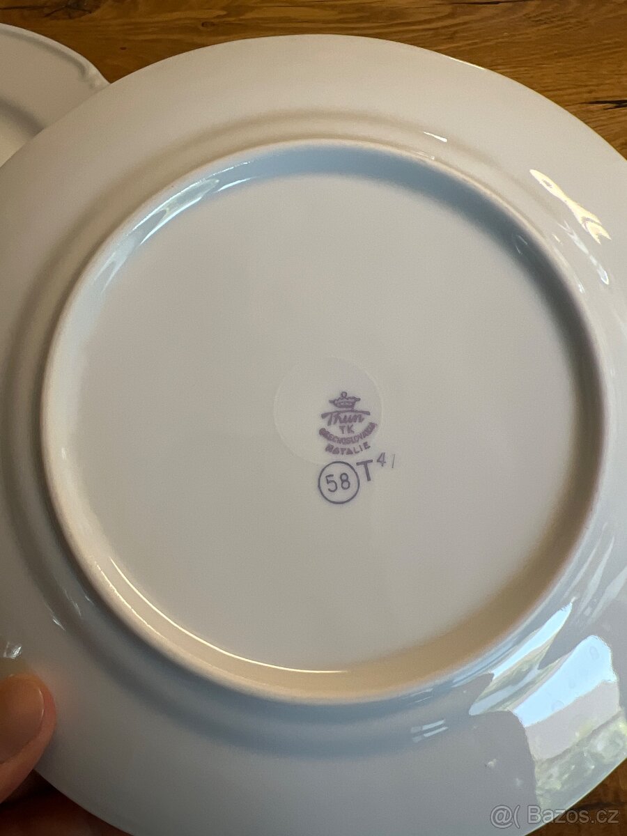 3x dezertní talířek Thun - 2