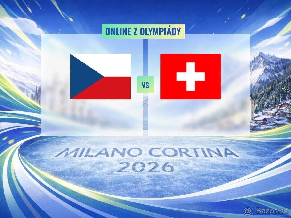 Česko vs. Švýcarsko Olympiada 2026 - 2