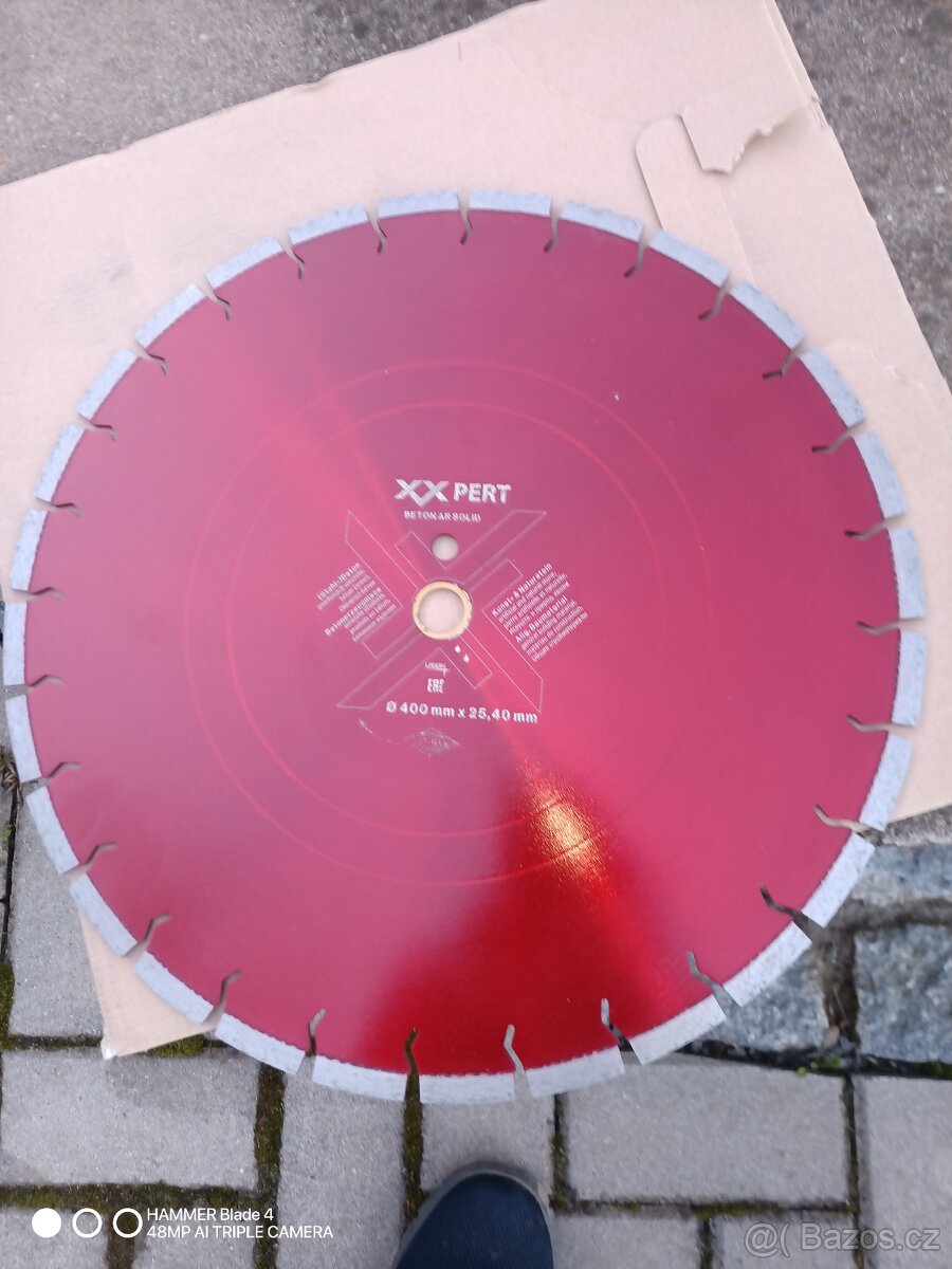 Diamantový Řezný kotouč Cedima 400mm - 2