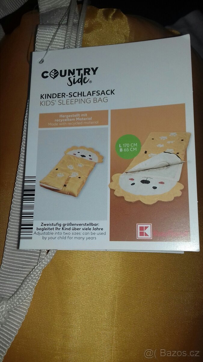 Dětský spací pytel 170x65 cm a spací pytel 225x76/50 cm - 2