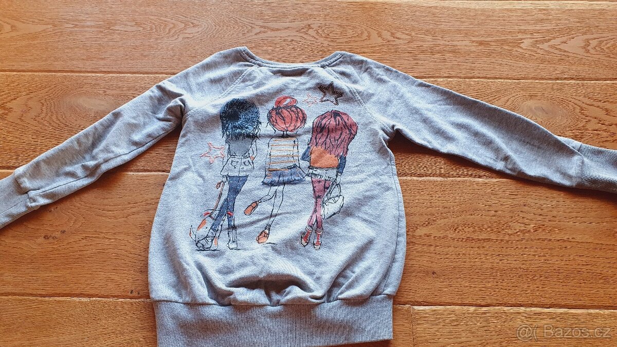 Dívčí mikina Next vel 122 - 2