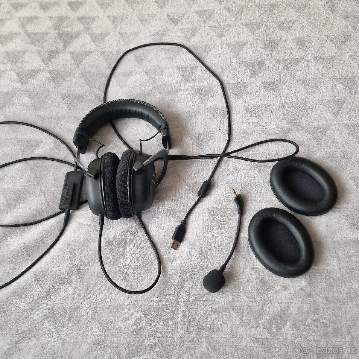 Herni podkastova usb sluchatka Hyper - 2
