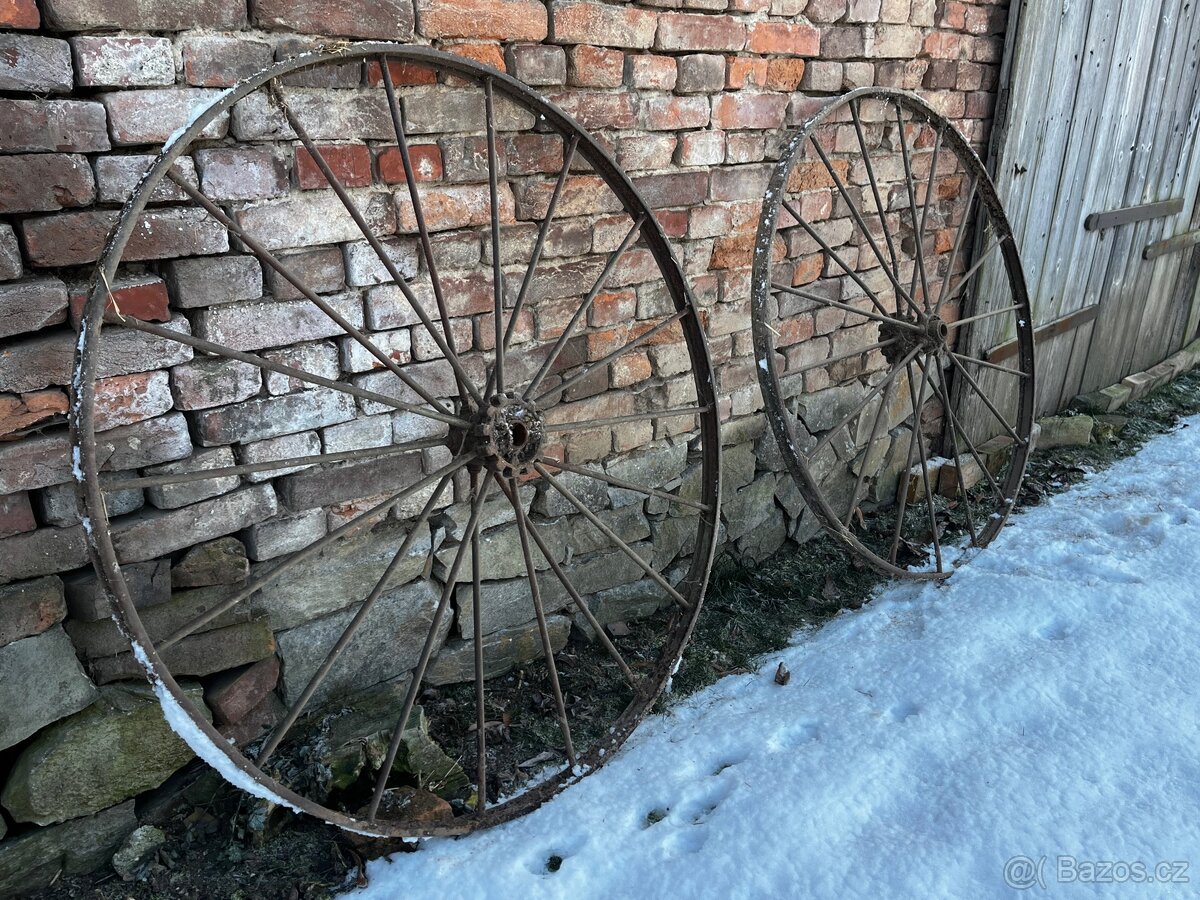 Kovové kola 2ks - 2