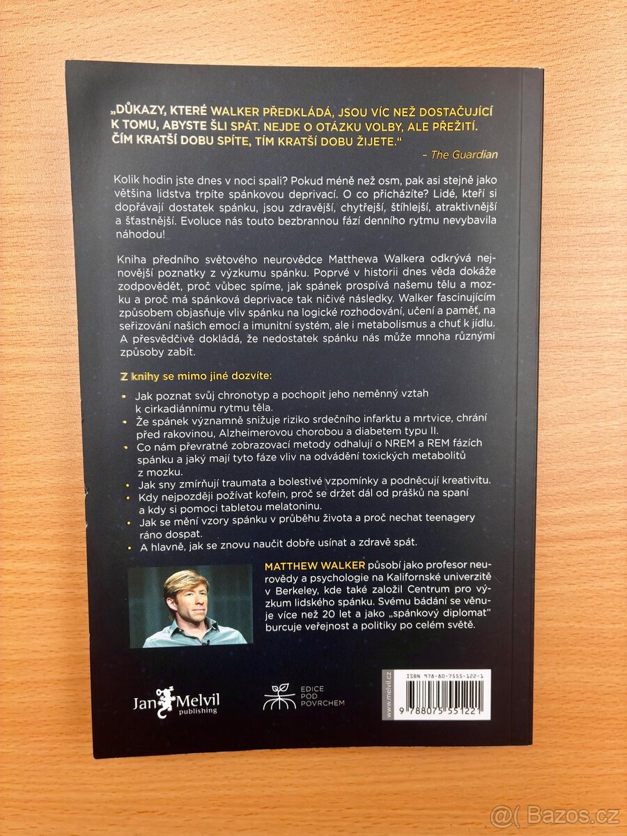 PROČ SPÍME - Matthew Walker - 2