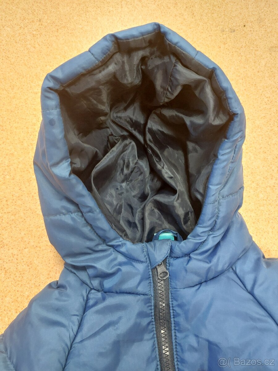 Dlouhá teplá zimní bunda 116 - 2