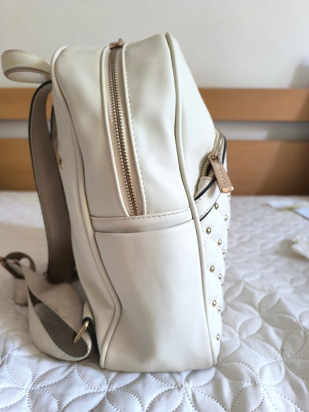 Dámský městský béžový batoh - 2