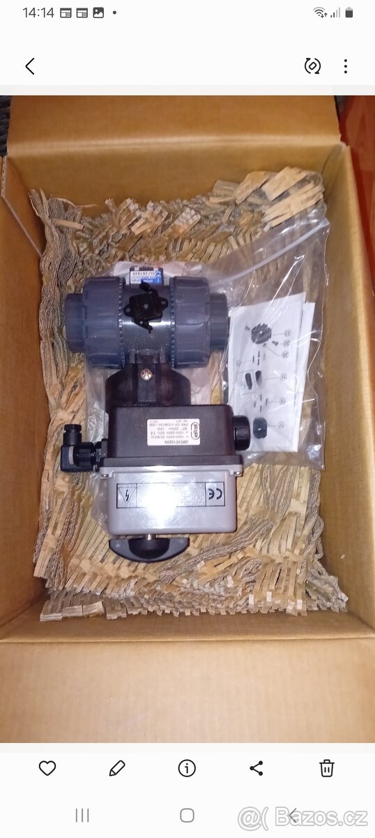 Kulový dvoucestny ventil - 2