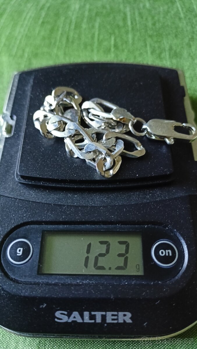 Prodám stříbrný náramek Ag 925 - 2