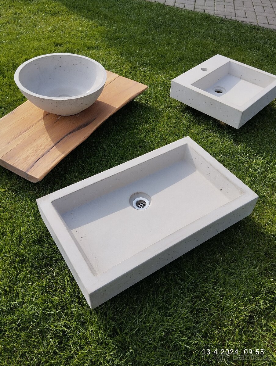 Betonové umyvadlo luxusní #1 - 2