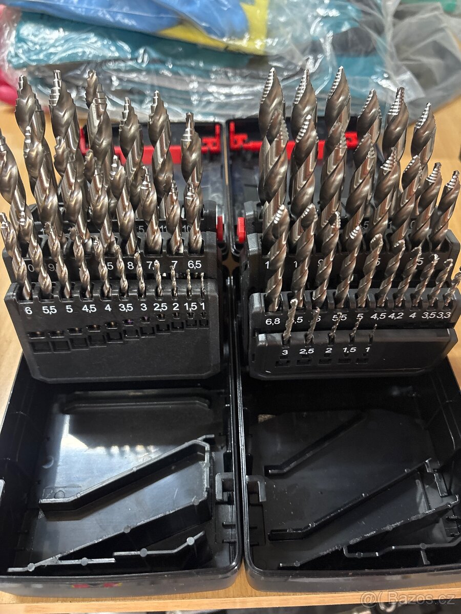Vrtaky DIN 338 HSCO, DIN 338 HSS. (NOVÉ) - 2