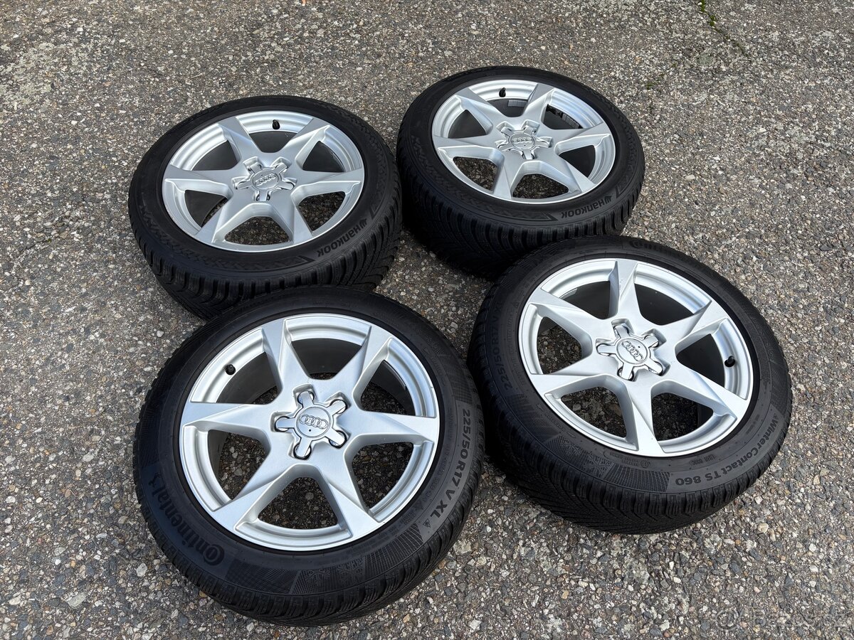 Zimní kola Audi 225/50R17 - 2