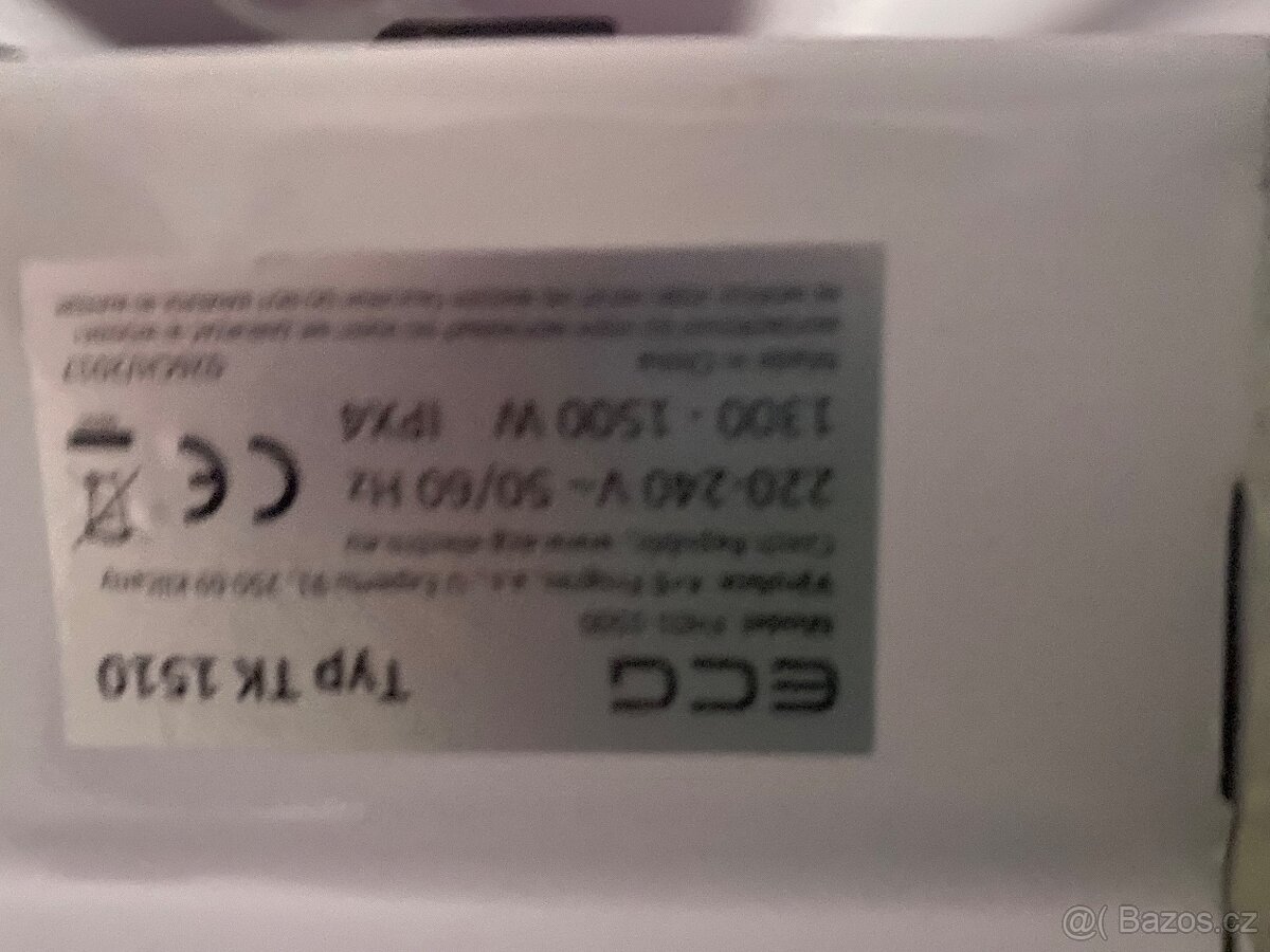 Prodám elektrické topení. - 2