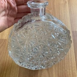 Lisovaná retro váza nebo karafa - 2