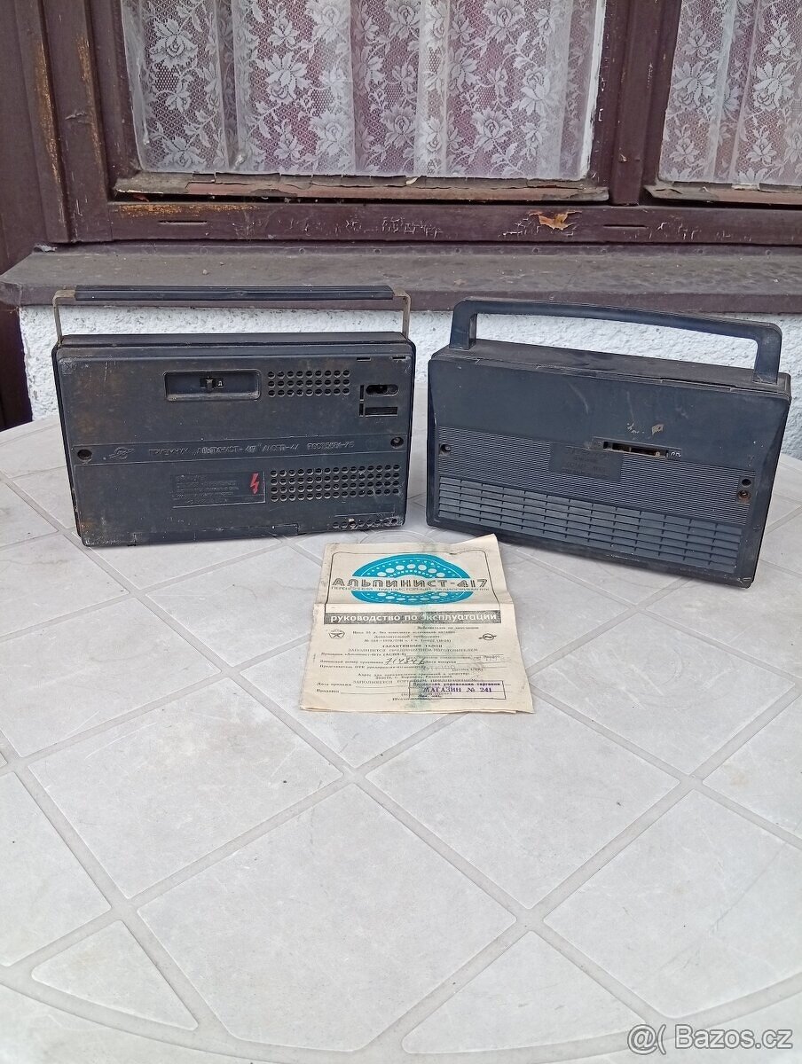 Prodám 4 starší rádia. - 2