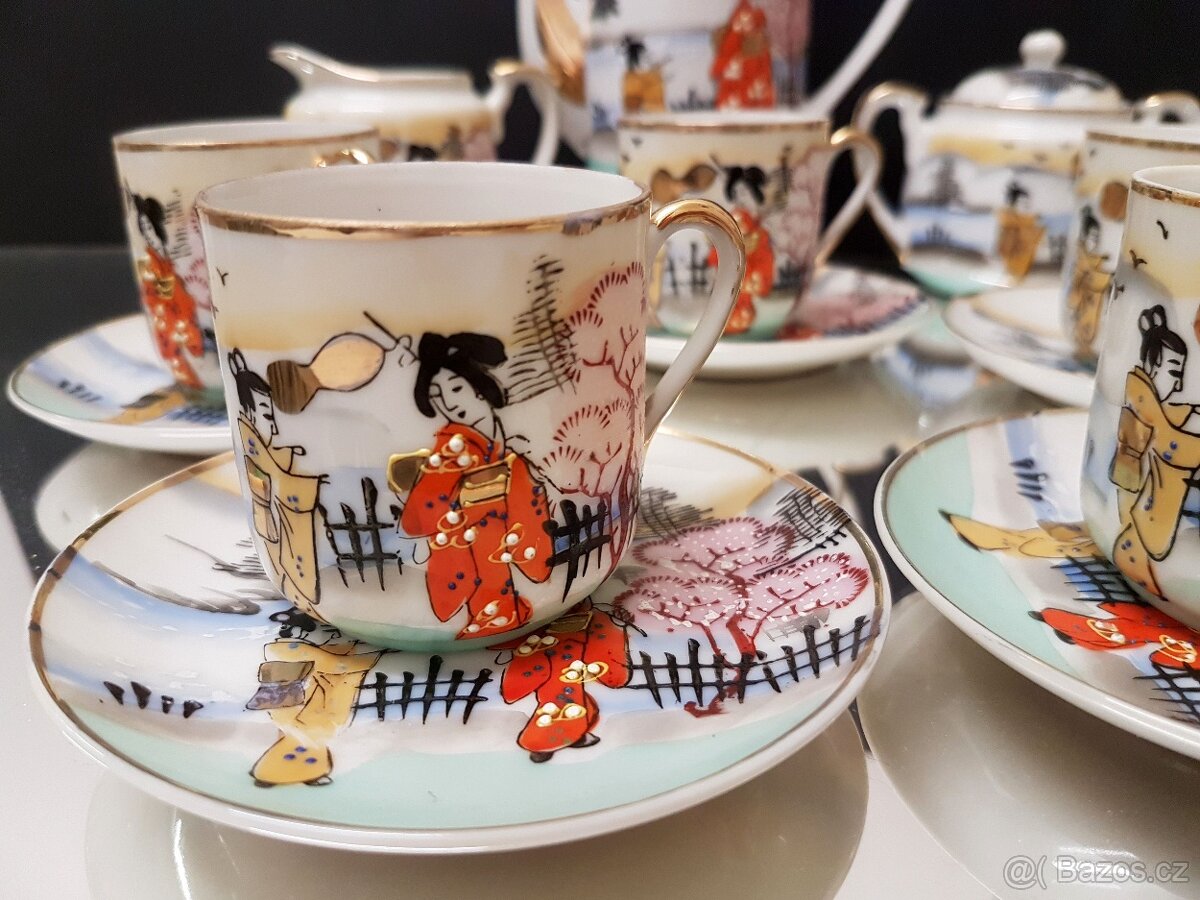 Japonská kávová souprava - 2