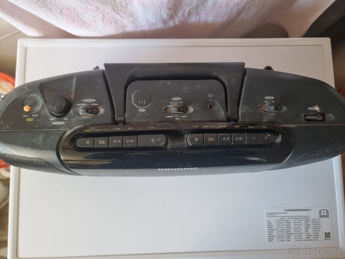 Prodám RETRO rádio GRUNDIG RR 1265 viz foto. - 2