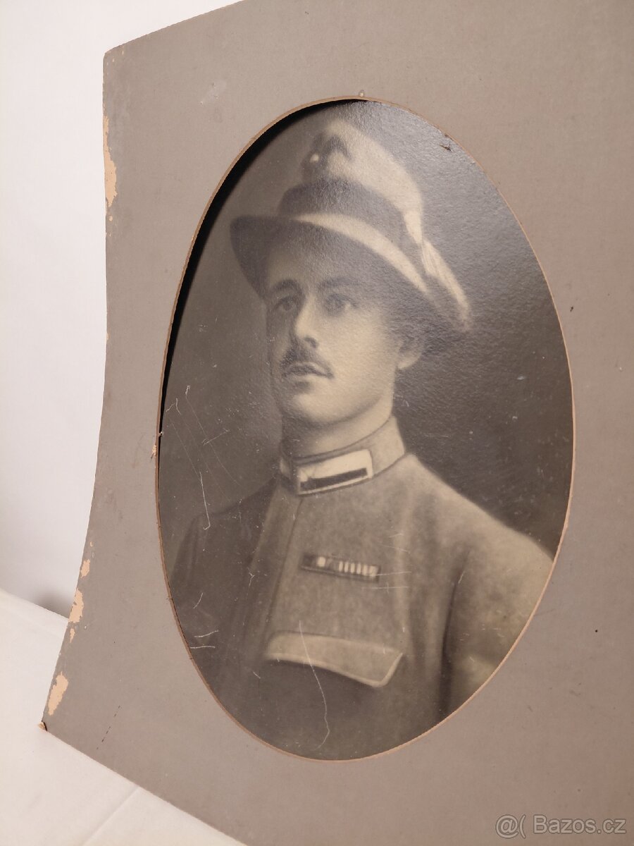 Starožitný obraz legionáře - 2