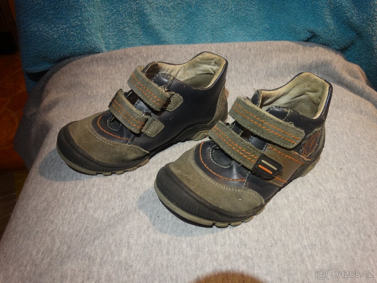 Dětské kožené botičky vel. 28 - 2