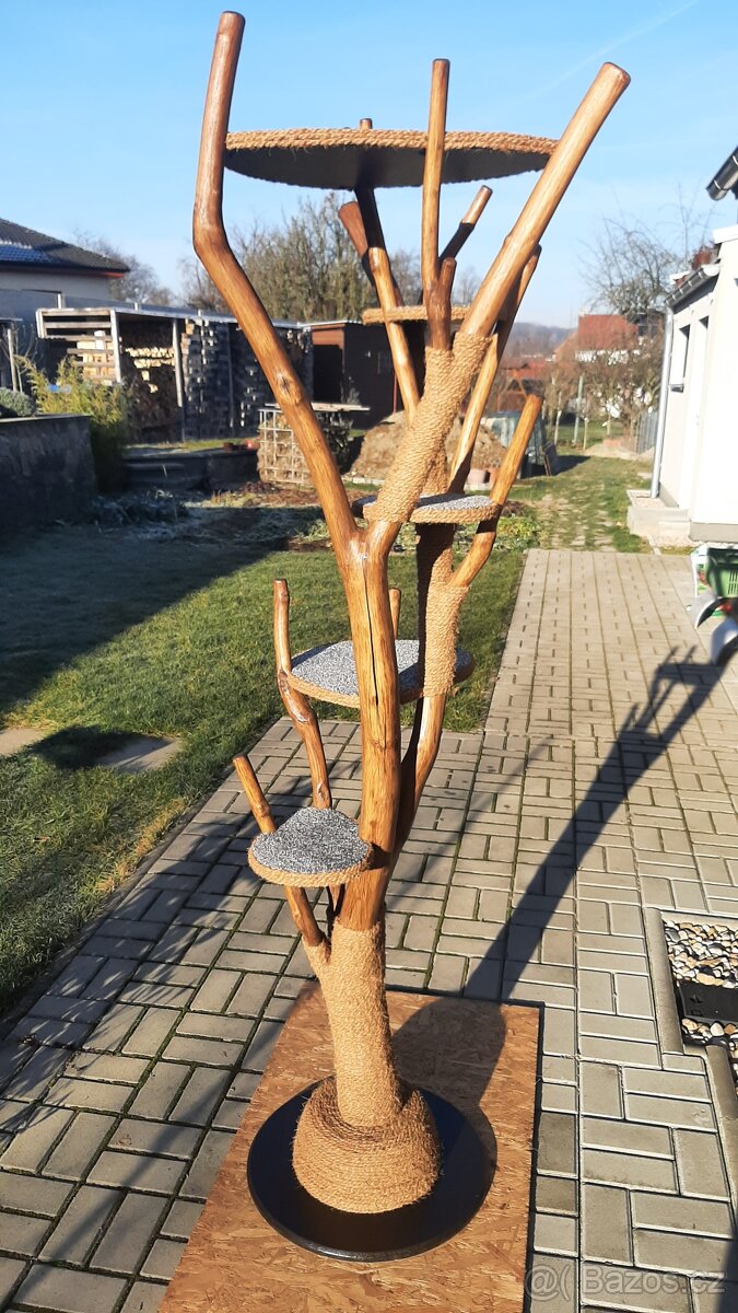 Kocici strom 205cm - skrabadlo pro kocky - 2