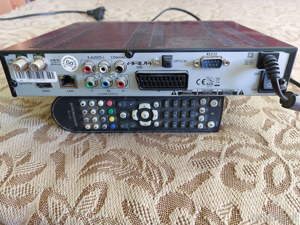 Satelitní přijímač Ferguson, Ariva100 - 2