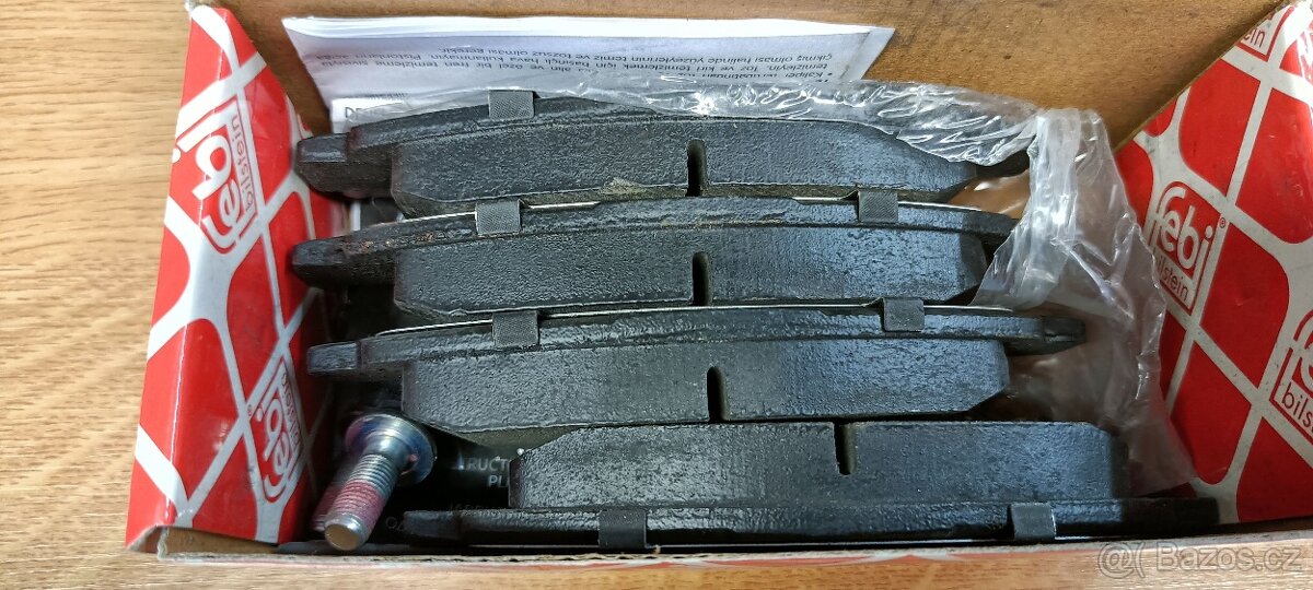 FEBI BILSTEIN 16422 přední brzdové desky Citroën, Peugeot - 2