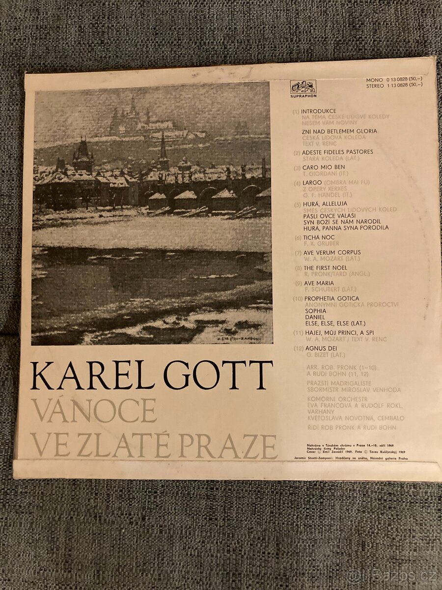LP KAREL GOTT - Vánoce ve Zlaté Praze - 2