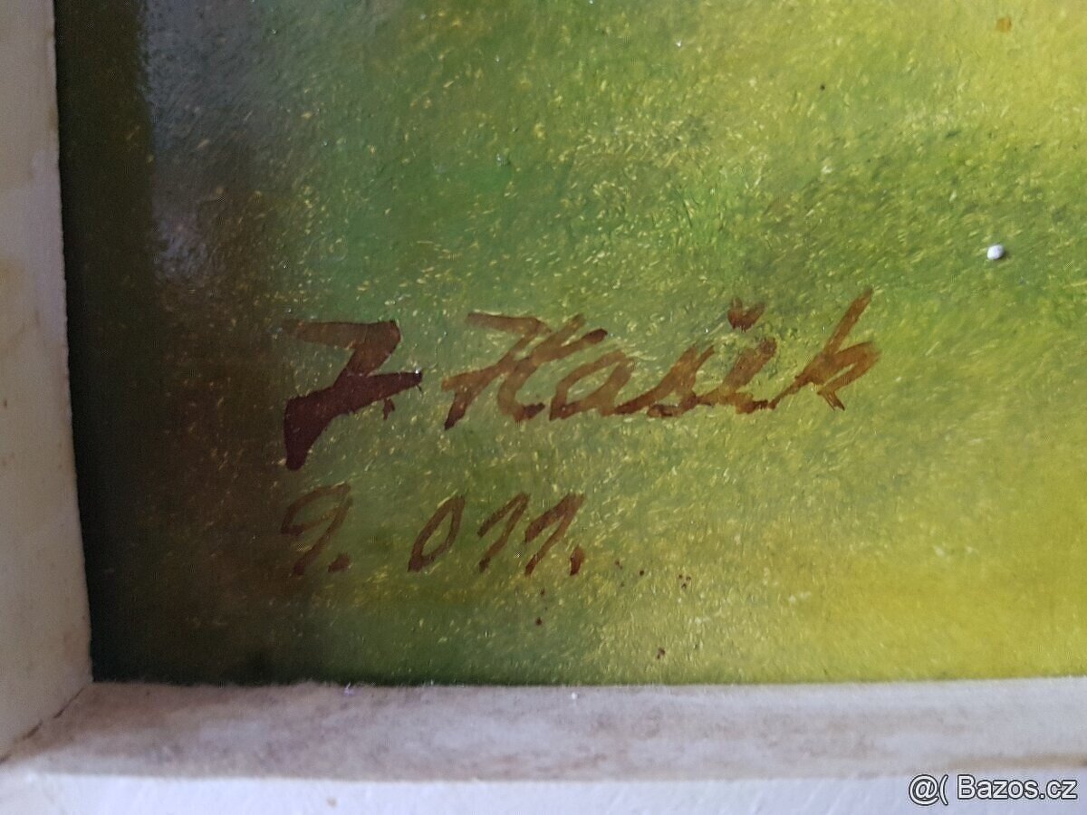 Obraz V lese u potoka - 2