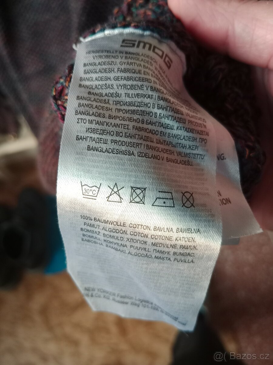 Dámský tmavý dlouhý svetr - 2