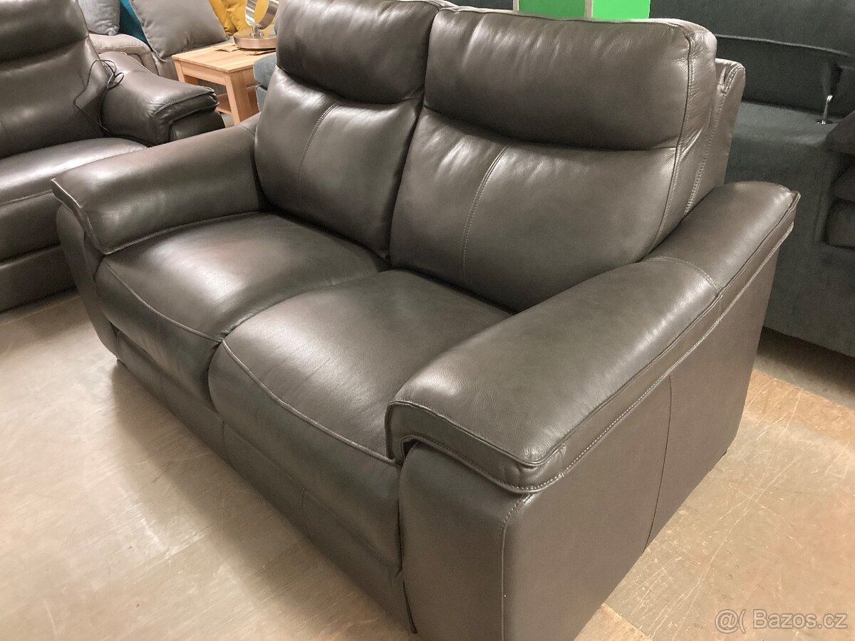 Kožená sedací souprava 3-2 BERGAMO-Nová - 2