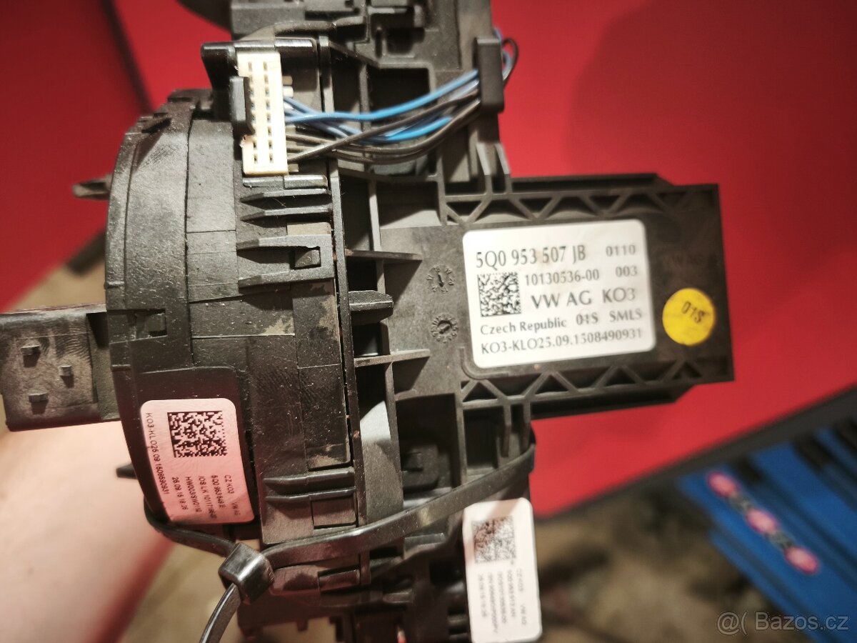 Páčky, kroužek Octavia 3 - 2