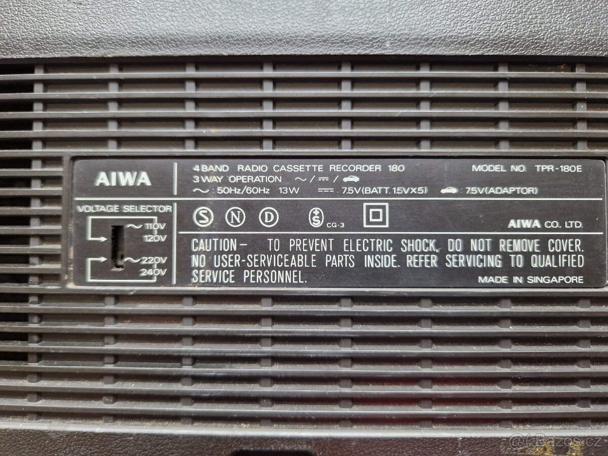 AIWA TPR180, JVC 940 , BLAUPUKT DERBY CR, JVC 93, ASAHI CR36 - 2