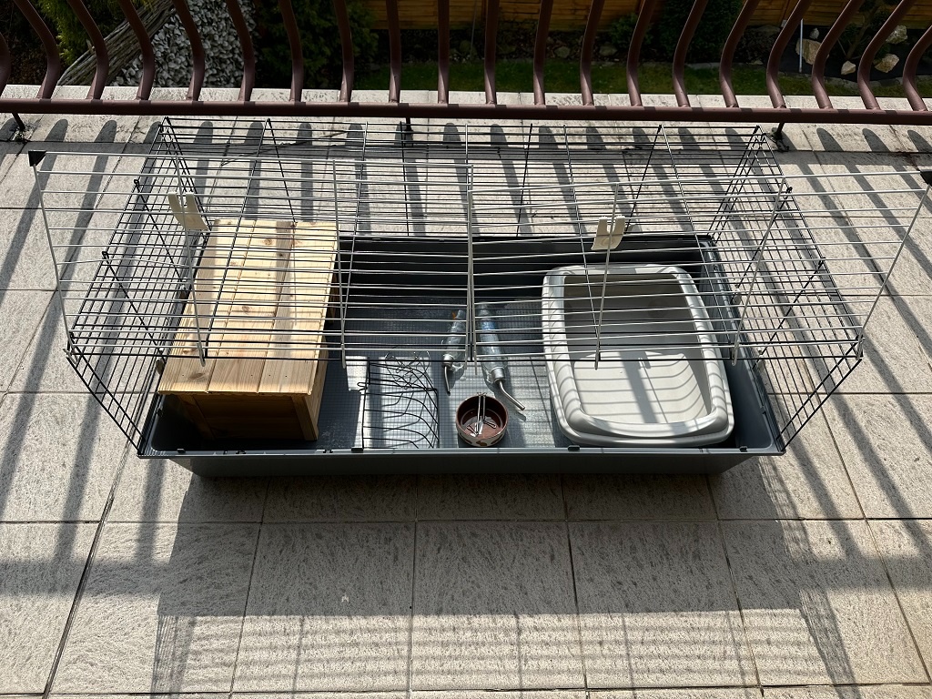 Klec pro králíka a příslušenství - 2