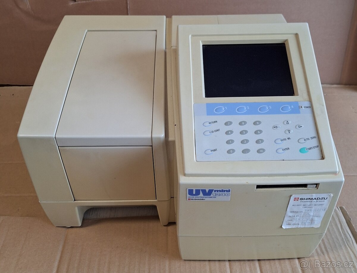 Prodám Shimadzu UV mini 1240 a Greisinger GLF 100 - 2