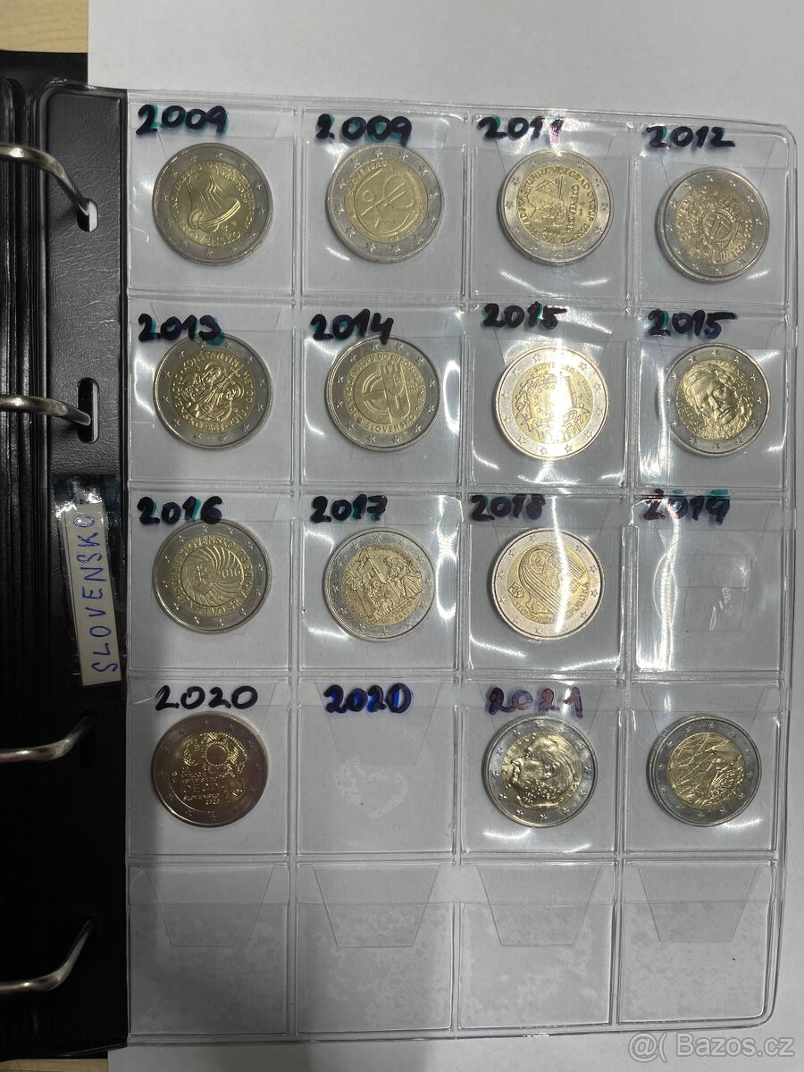 Prodám 2€ mince od 3€ - 2