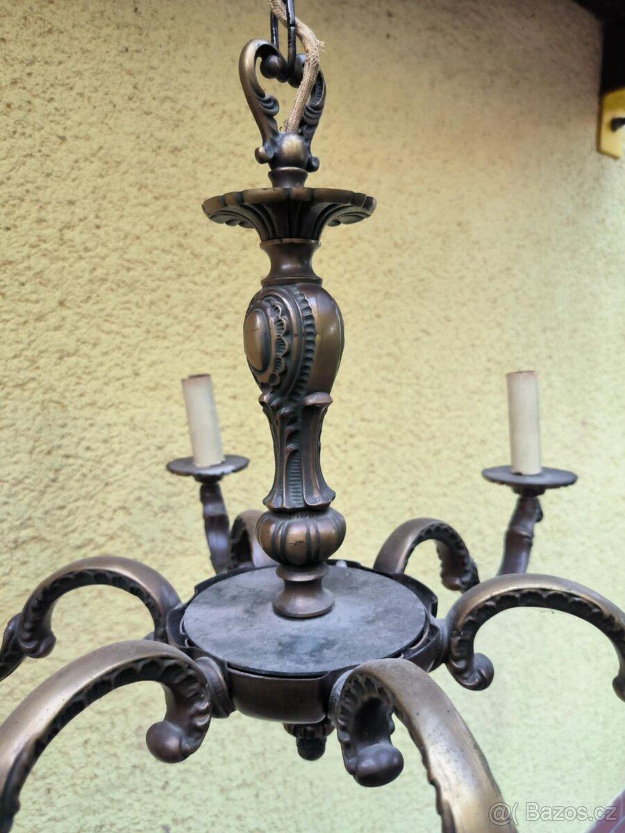 Bronzový lustr - 2