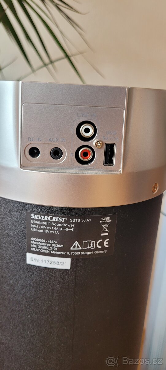 Bluetooth reproduktor Silvercrest - 2