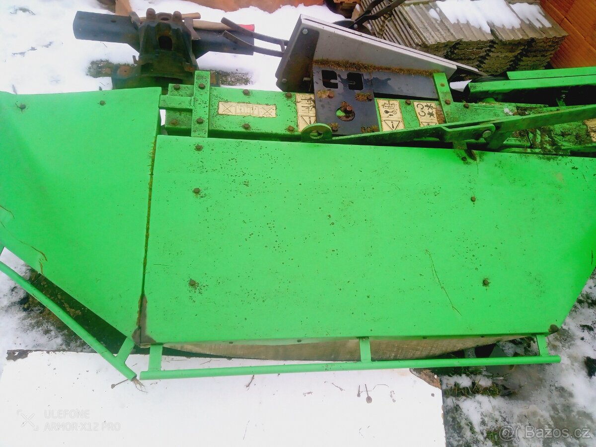 Dvoububnová sekačka , rotační sekačka 185 cm - 2